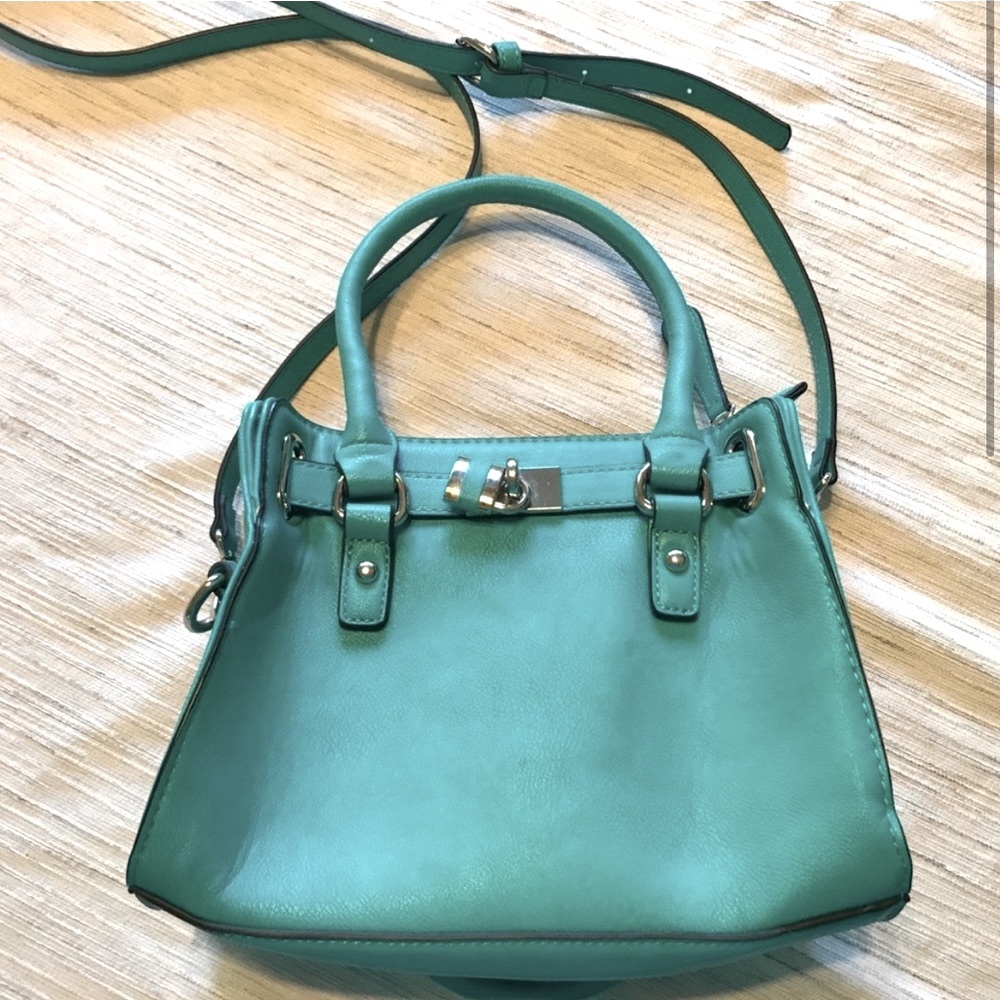 Charming Charlie Turquoise Small to Medium Shoulder Bag Handbag